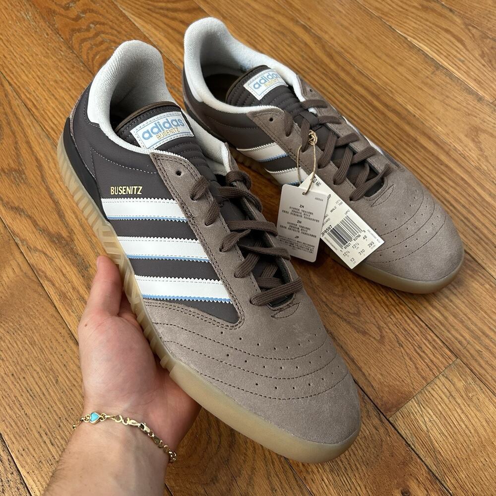 NEW Adidas Busenitz Indoor Super Earth Strata JP8597 Suede Sneakers Shoes 13